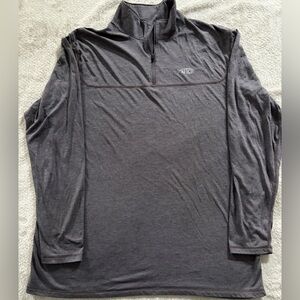 AFTCO Gray Men's Quarter Zip (L)